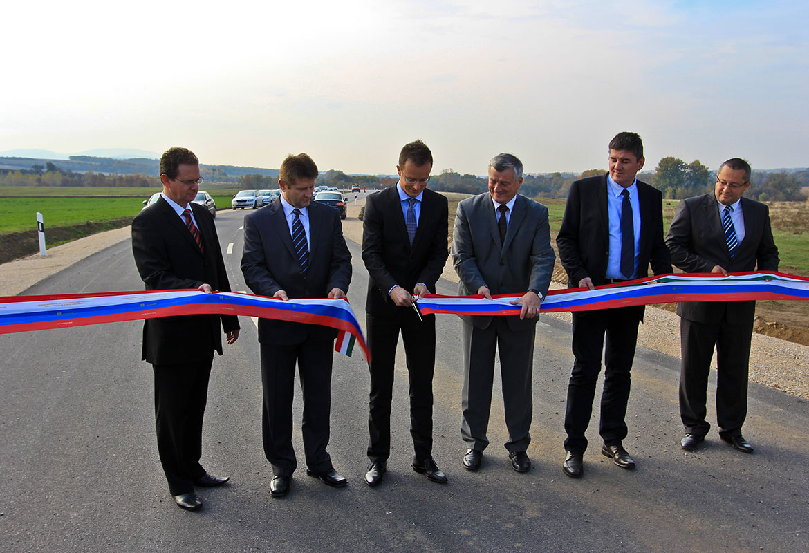 Construction of the Kéked - Trstené pri Hornáde connecting road