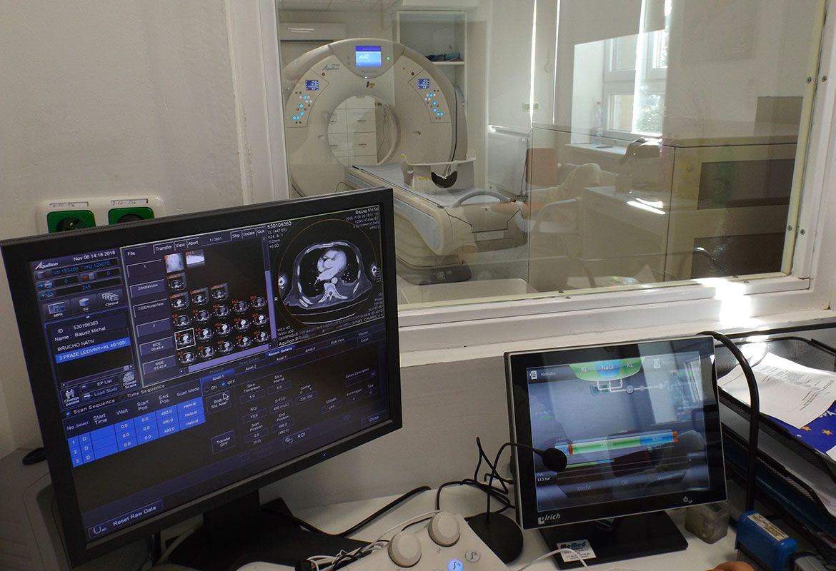 Vytvorenie možnosti e-rádiologickej spolupráce medzi nemocnicami v Miškolci a Kráľovskom Chlmci